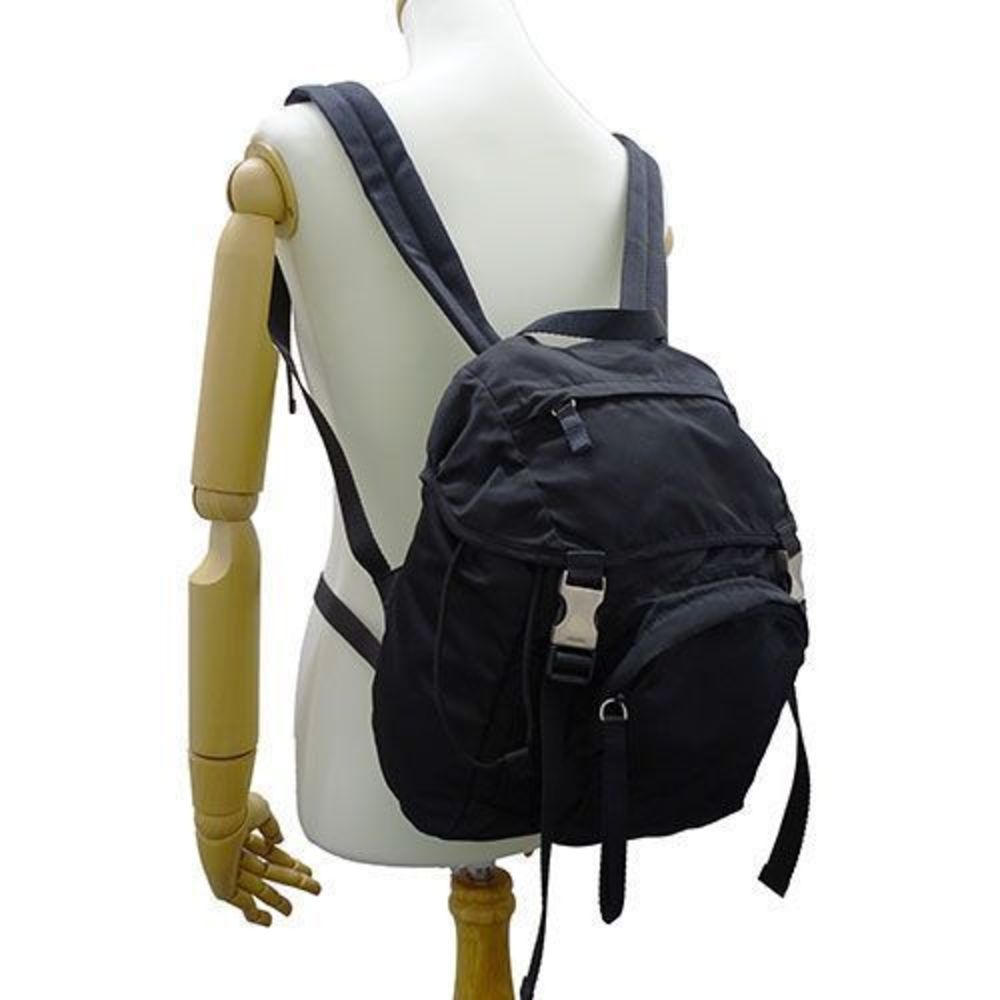 Prada Bag Backpack Nylon Black Mini Backpack Wome… - image 5
